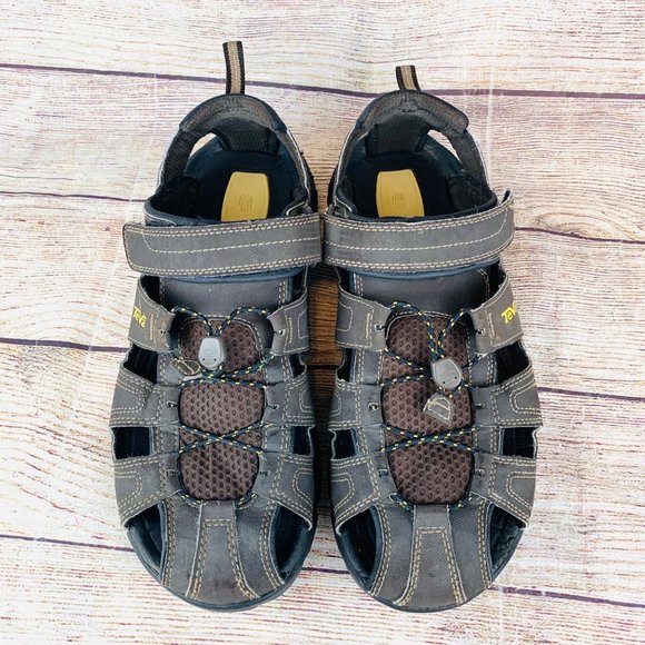 Teva Brown Leather Fisherman Hiking Sandals Mens Size 10 main image 7